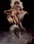 Johann Heinrich Fuseli Sleep and Death carrying away Sarpedon of Lycia Sweden oil painting artist